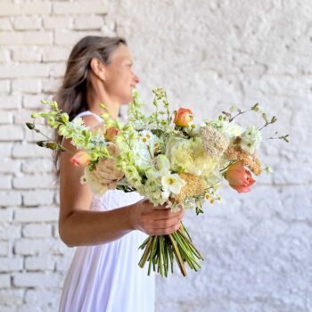 Svatební kytice rozevlátá