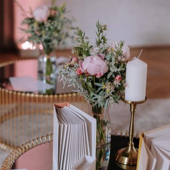 kytička na svatební stůl