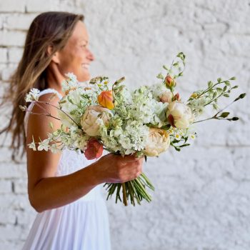 Svatební kytice rozevlátá