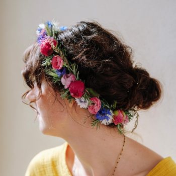 věneček do vlasů pro nevěstu